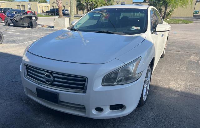 1N4AA5AP4DC817024 - 2013 NISSAN MAXIMA S أبيض صورة 2