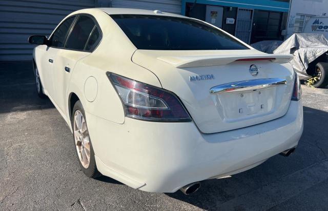 1N4AA5AP4DC817024 - 2013 NISSAN MAXIMA S أبيض صورة 3