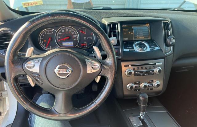 1N4AA5AP4DC817024 - 2013 NISSAN MAXIMA S أبيض صورة 9