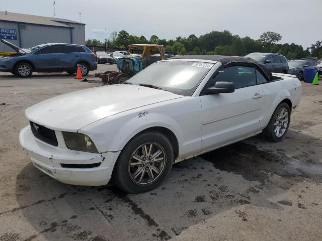 1ZVFT84N675273301 - 2007 FORD MUSTANG WHITE photo 1