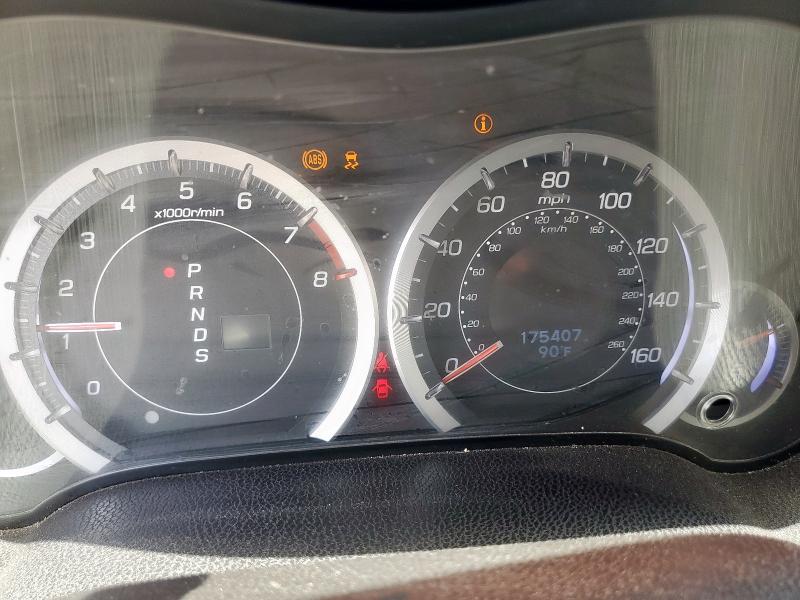 JH4CU2F69CC013789 - 2012 ACURA TSX TECH BLACK photo 9