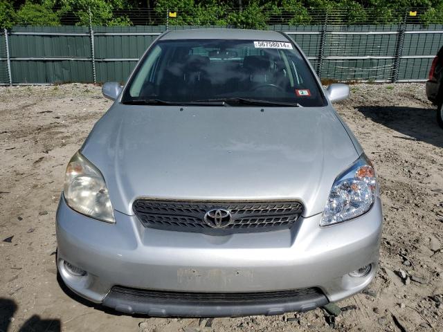 2T1KR30E37C669035 - 2007 TOYOTA COROLLA MA XR SILVER photo 5
