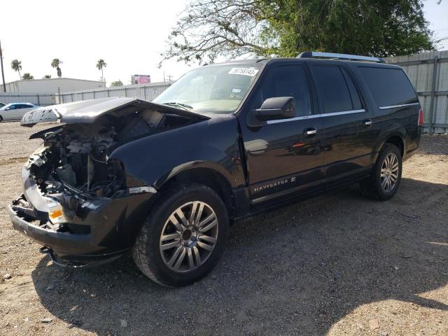 5LMJJ3H55AEJ09151 - 2010 LINCOLN NAVIGATOR L BLACK photo 1