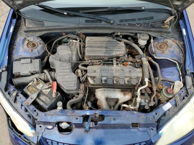 1HGEM22134L061134 - 2004 HONDA CIVIC DX VP Mavi foto 11
