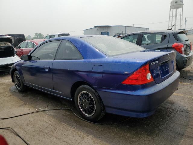 1HGEM22134L061134 - 2004 HONDA CIVIC DX VP Mavi foto 2