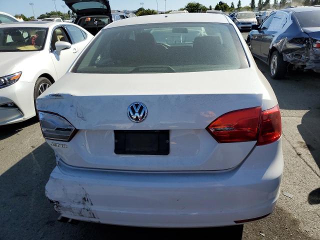 3VW2K7AJ2EM241739 - 2014 VOLKSWAGEN JETTA BASE Weiß Foto 6
