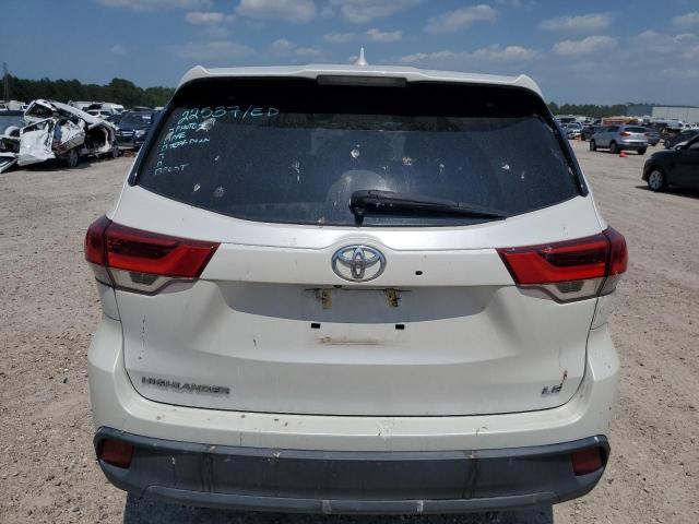 5TDZZRFH2KS338711 - 2019 TOYOTA HIGHLANDER LE WHITE photo 6