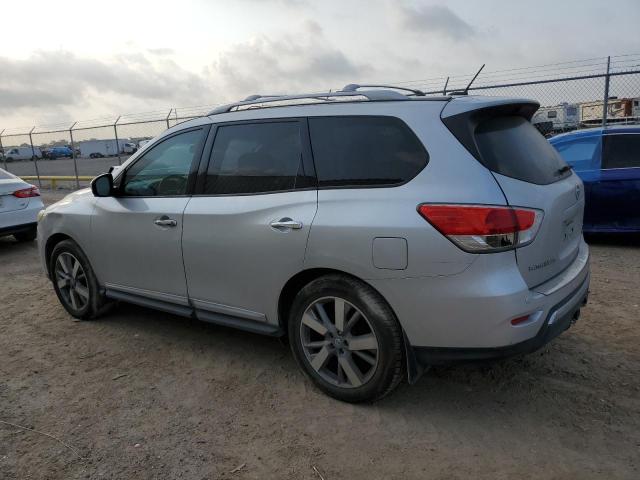 5N1AR2MM2EC690404 - 2014 NISSAN PATHFINDER S SILVER photo 2