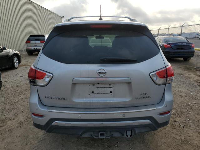 5N1AR2MM2EC690404 - 2014 NISSAN PATHFINDER S SILVER photo 6