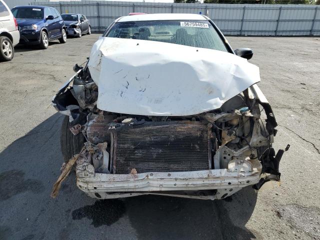 1HGEM22115L025606 - 2005 HONDA CIVIC DX VP WHITE photo 5