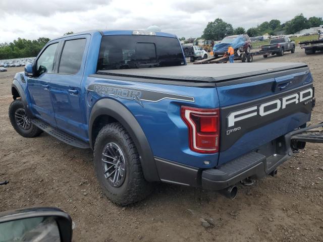 1FTFW1RG9LFA35121 - 2020 FORD F150 RAPTOR BLUE photo 2