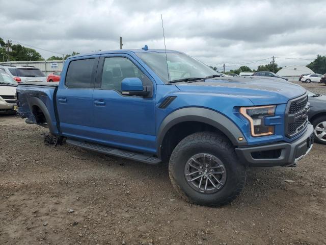 1FTFW1RG9LFA35121 - 2020 FORD F150 RAPTOR BLUE photo 4