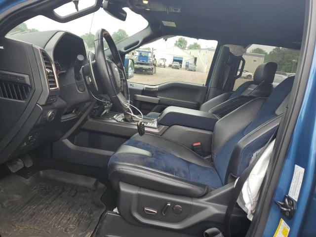 1FTFW1RG9LFA35121 - 2020 FORD F150 RAPTOR BLUE photo 7