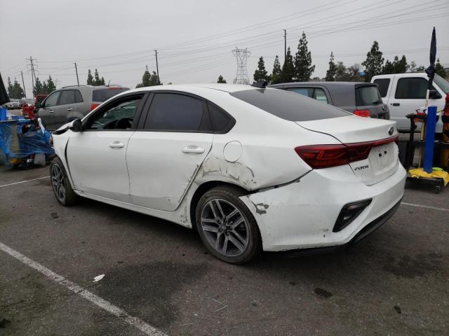 3KPF34AD0KE135970 - 2019 KIA FORTE GT LINE WHITE photo 2