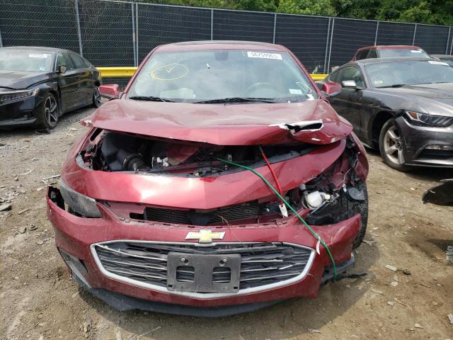 1G1ZE5SXXJF148311 - 2018 CHEVROLET MALIBU PREMIER BURGUNDY photo 5