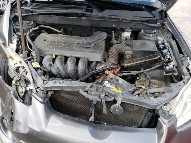 2T1KR32E06C622122 - 2006 TOYOTA COROLLA MA XR GRAY photo 11