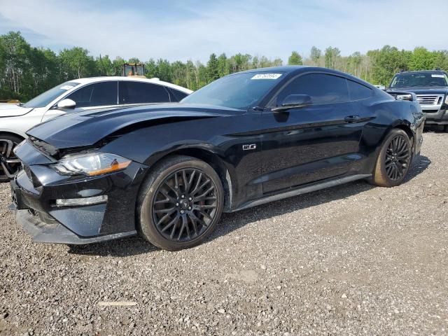 1FA6P8CF2M5135452 - 2021 FORD MUSTANG GT BLACK photo 1