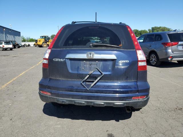 5J6RE4H78AL034053 - 2010 HONDA CR-V EXL BLUE photo 6