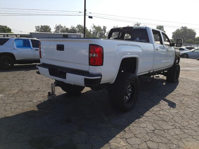 1GT42YE89GF230782 - 2016 GMC SIERRA1500 K3500 DENALI WHITE photo 4