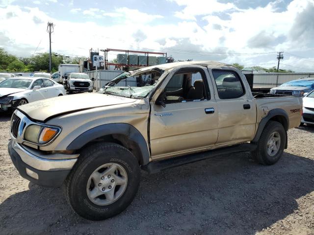 5TEGN92N42Z061156 - 2002 TOYOTA TACOMA DOUBLE CAB PRERUNNER BEIGE photo 1