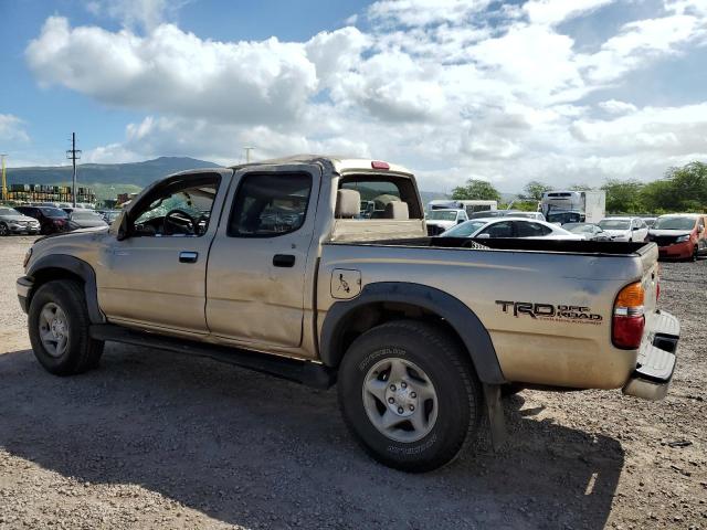5TEGN92N42Z061156 - 2002 TOYOTA TACOMA DOUBLE CAB PRERUNNER BEIGE photo 2