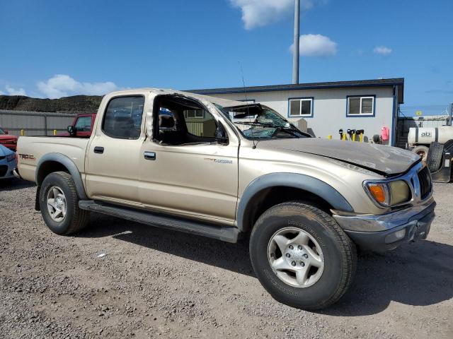 5TEGN92N42Z061156 - 2002 TOYOTA TACOMA DOUBLE CAB PRERUNNER BEIGE photo 4