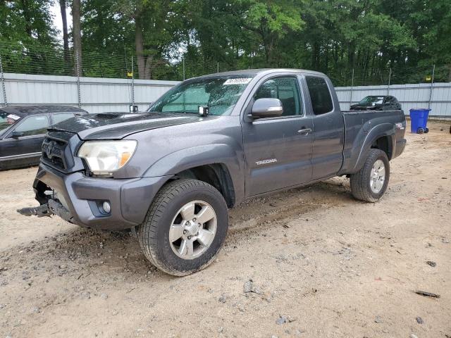 5TFTU4GNXCX025798 - 2012 TOYOTA TACOMA PRERUNNER ACCESS CAB GRAY photo 1