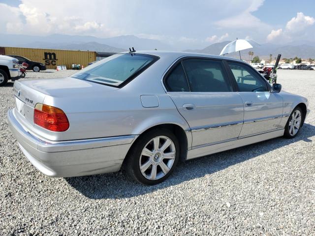 WBAGH8342YDP06151 - 2000 BMW 740 IL SILVER photo 3