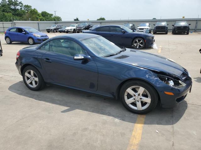 WDBWK54F76F092793 - 2006 MERCEDES-BENZ SLK 280 BLUE photo 4