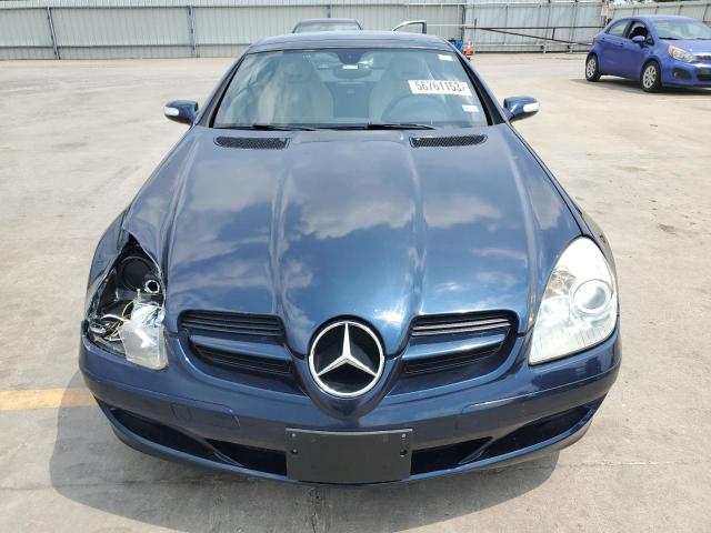 WDBWK54F76F092793 - 2006 MERCEDES-BENZ SLK 280 BLUE photo 5