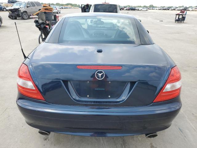 WDBWK54F76F092793 - 2006 MERCEDES-BENZ SLK 280 BLUE photo 6