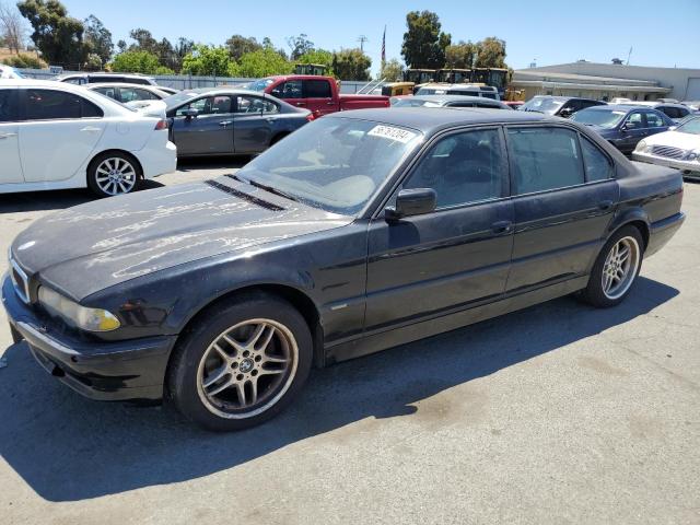 WBAGH83471DP29656 - 2001 BMW 7 SERIES IL BLACK photo 1