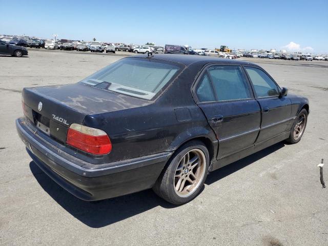 WBAGH83471DP29656 - 2001 BMW 7 SERIES IL BLACK photo 3