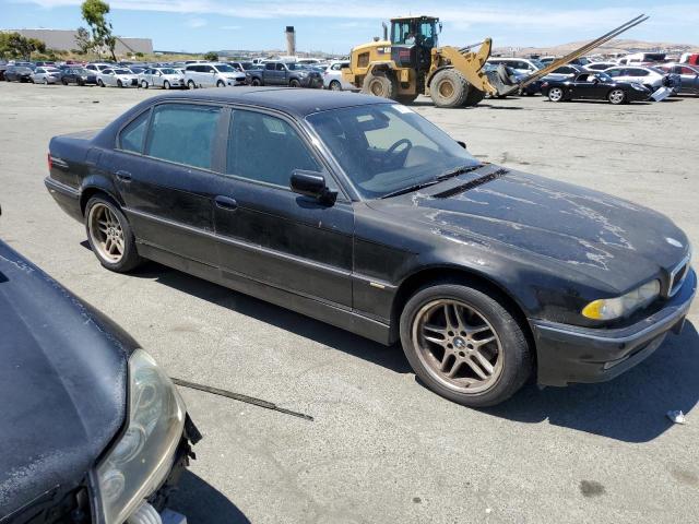 WBAGH83471DP29656 - 2001 BMW 7 SERIES IL BLACK photo 4