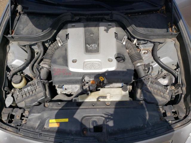 JNKBV61F98M279208 - 2008 INFINITI G35 SILVER photo 11