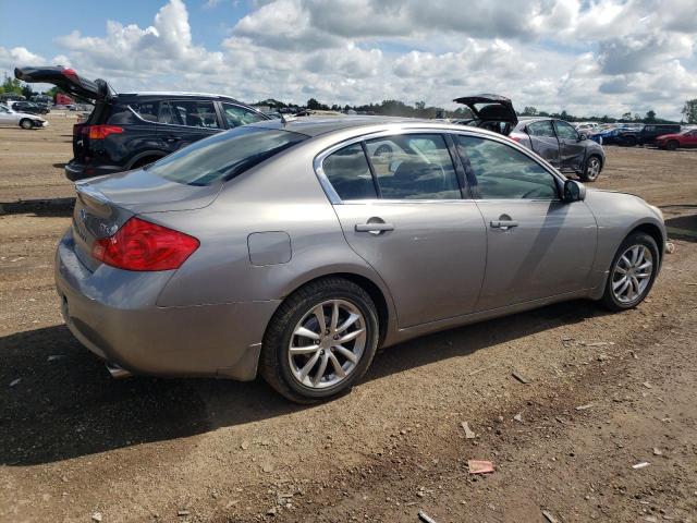 JNKBV61F98M279208 - 2008 INFINITI G35 SILVER photo 3