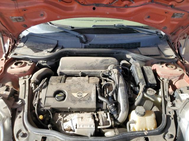 WMWSV3C5XCTY19147 - 2012 MINI COOPER S ORANGE photo 11