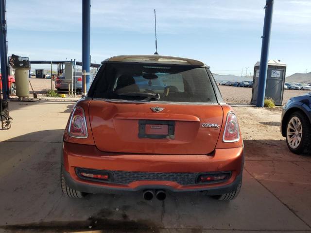 WMWSV3C5XCTY19147 - 2012 MINI COOPER S ORANGE photo 6