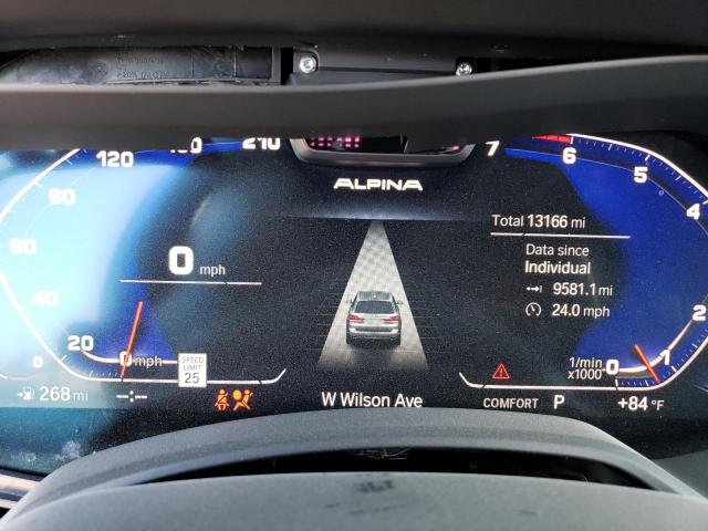 5UXCX6C18M9F02788 - 2021 BMW X7 ALPINA XB7 GRAY photo 9