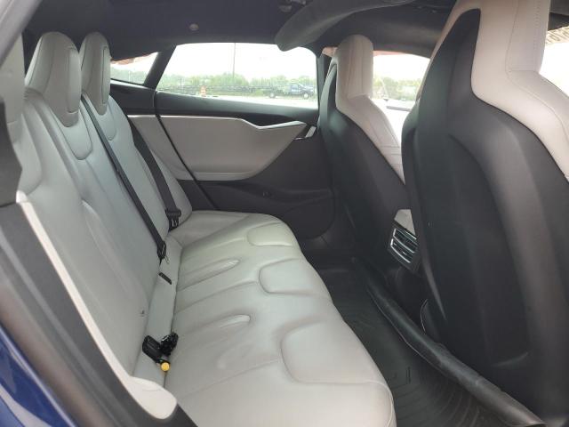 5YJSA1E29FF109170 - 2015 TESLA MODEL S Կապույտ լուսանկար 10