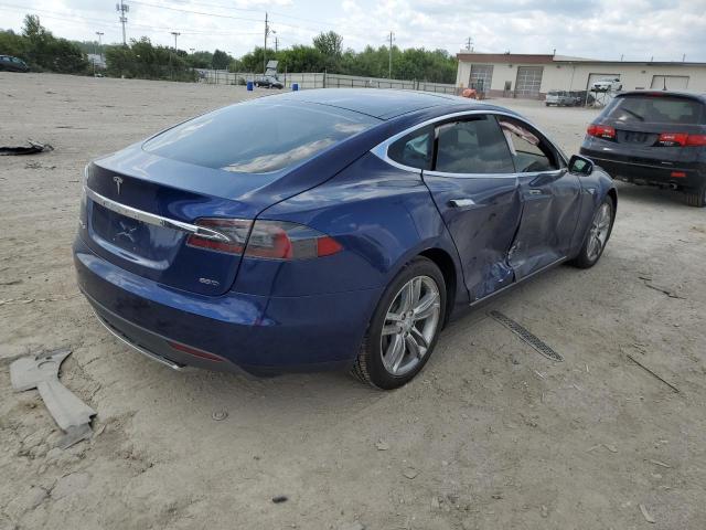 5YJSA1E29FF109170 - 2015 TESLA MODEL S Կապույտ լուսանկար 3
