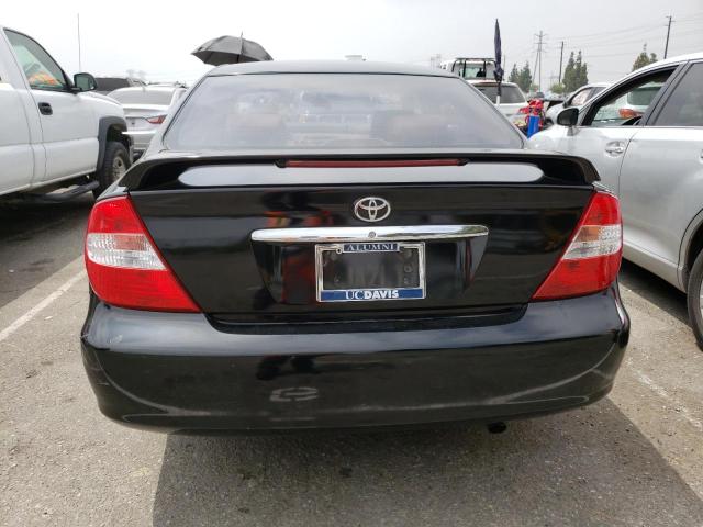 JTDBE32K520123192 - 2002 TOYOTA CAMRY LE BLACK photo 6