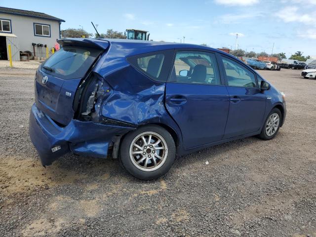 JTDZN3EU9D3277160 - 2013 TOYOTA PRIUS V BLUE photo 3