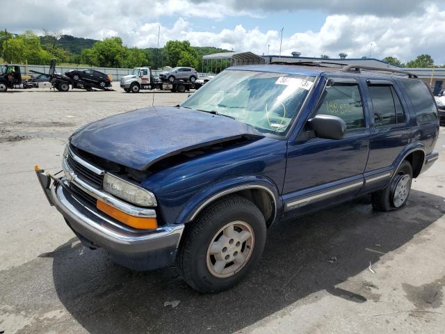 1GNDT13W4X2244884 - 1999 CHEVROLET BLAZER BLUE photo 1