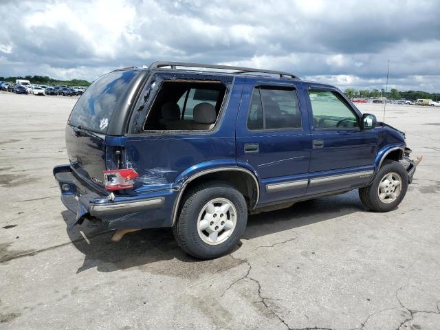 1GNDT13W4X2244884 - 1999 CHEVROLET BLAZER BLUE photo 3