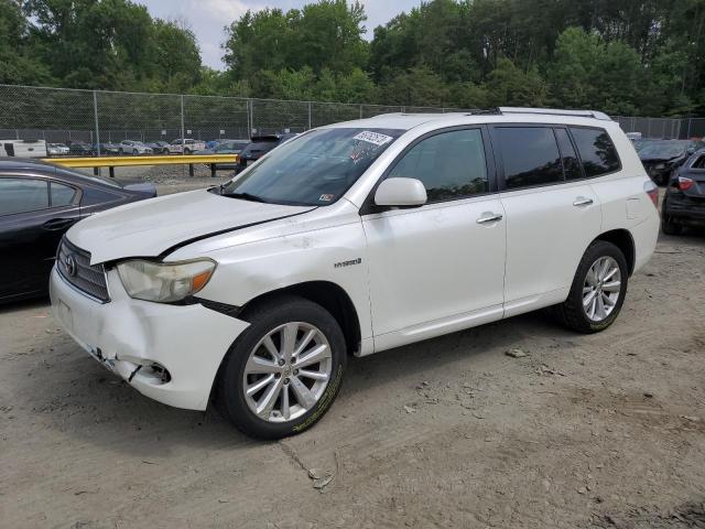 JTEEW41A282019034 - 2008 TOYOTA HIGHLANDER HYBRID WHITE photo 1