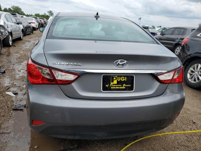 5NPEB4AC1EH899946 - 2014 HYUNDAI SONATA GLS GRAY photo 6