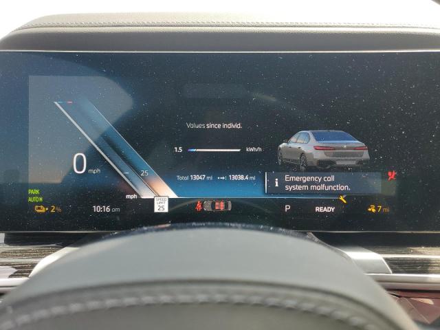 WBY43EJ0XRCR17381 - 2024 BMW I7 EDRIVE50 GRAY photo 9