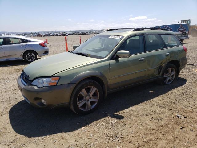 4S4BP86C064331405 - 2006 SUBARU OUTBACK OUTBACK 3.0R LL BEAN GREEN photo 1