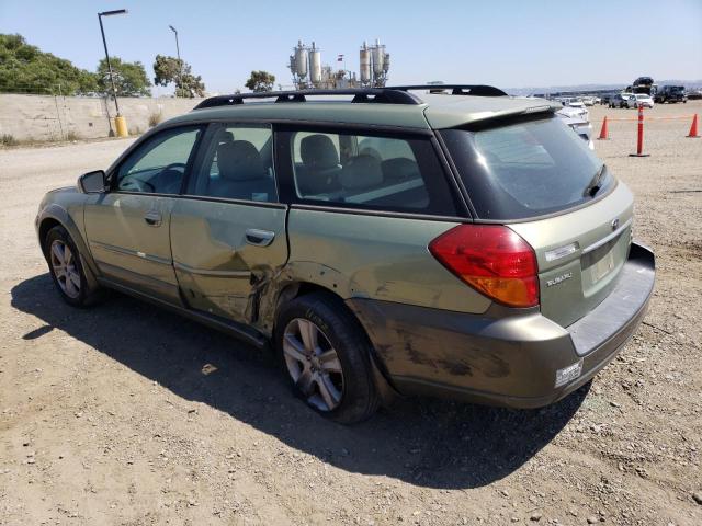 4S4BP86C064331405 - 2006 SUBARU OUTBACK OUTBACK 3.0R LL BEAN GREEN photo 2